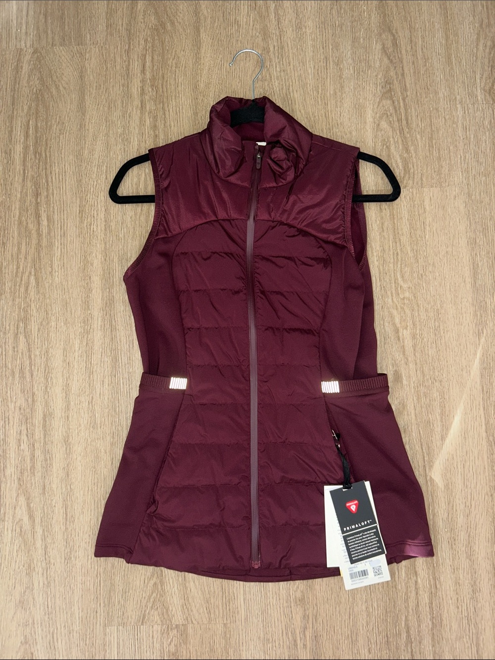 Lululemon Athletica Maroon Sleeveless Vest